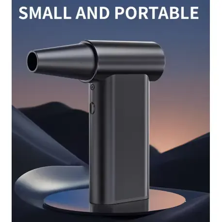 Portable Mini Turbo Jet Fan High Speed Rechargeable Handheld